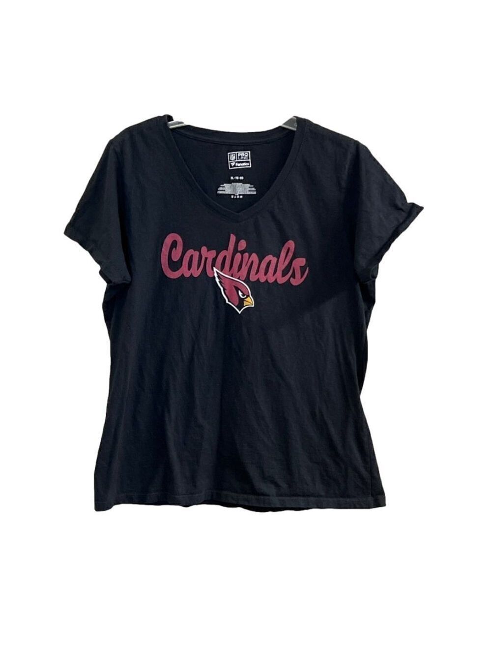 Women;s Arizona Cardinals NFL Pro Line Fanatics Short Sleeve T-Shirt. Size XL